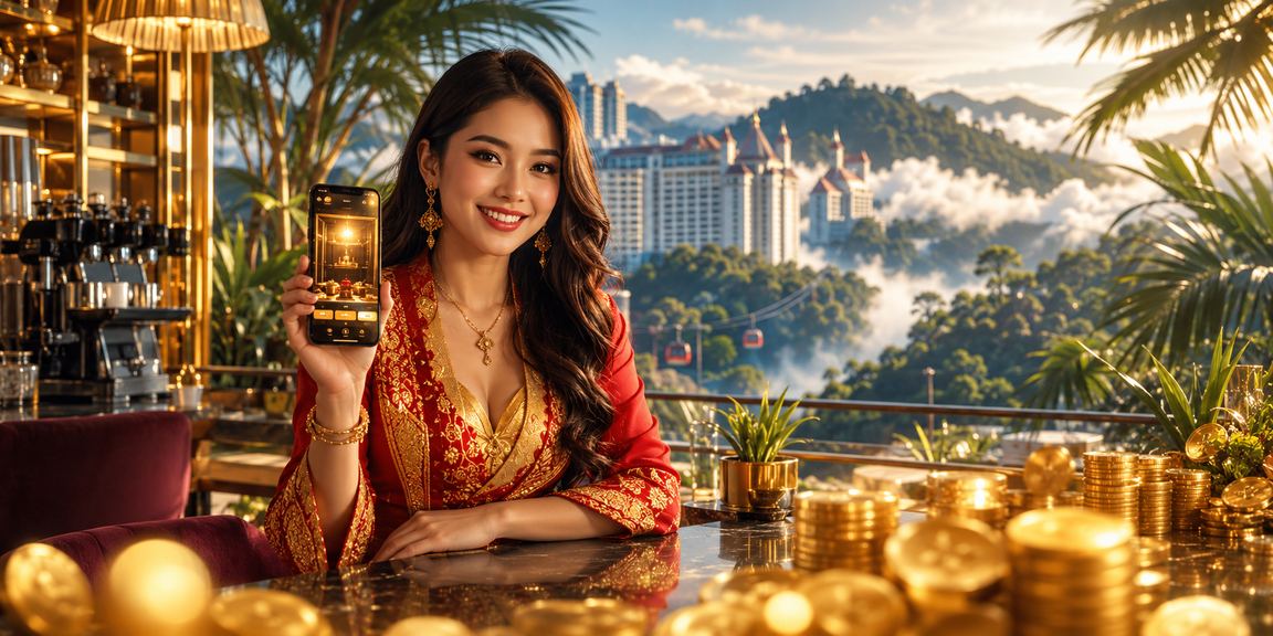 Scenic Gambaran Genting Highlands dengan kemudahan hiburan 4dragon
