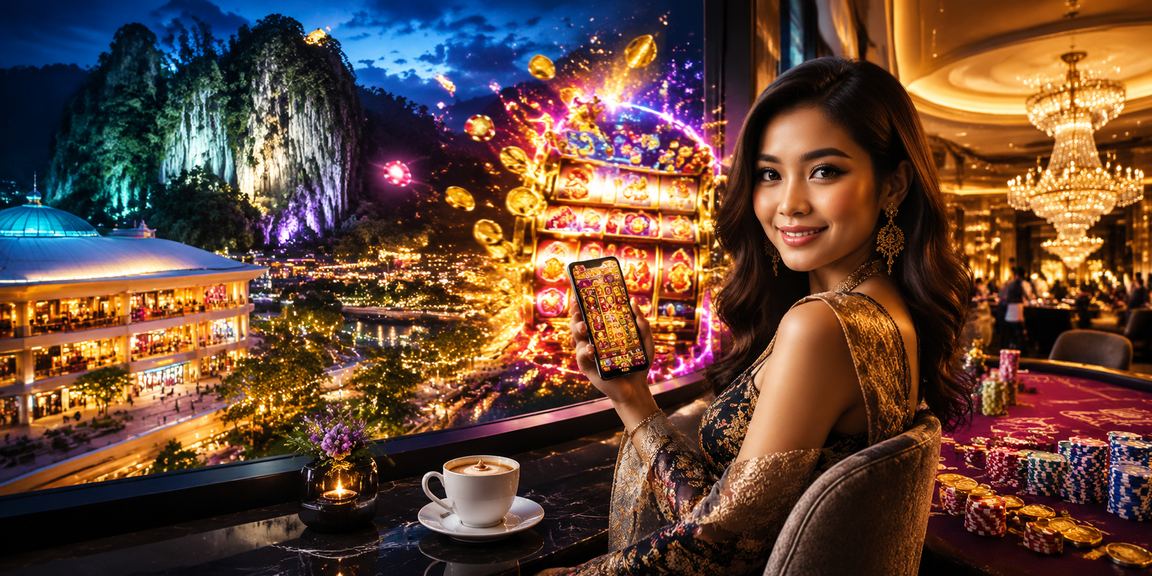 Permainan slot kasino bergaya Ipoh Perak dengan suasana hiburan tempatan Malaysia