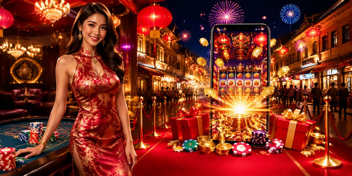 Permainan slot bertema Melaka yang menggambarkan suasana kasino Malaysia tempatan