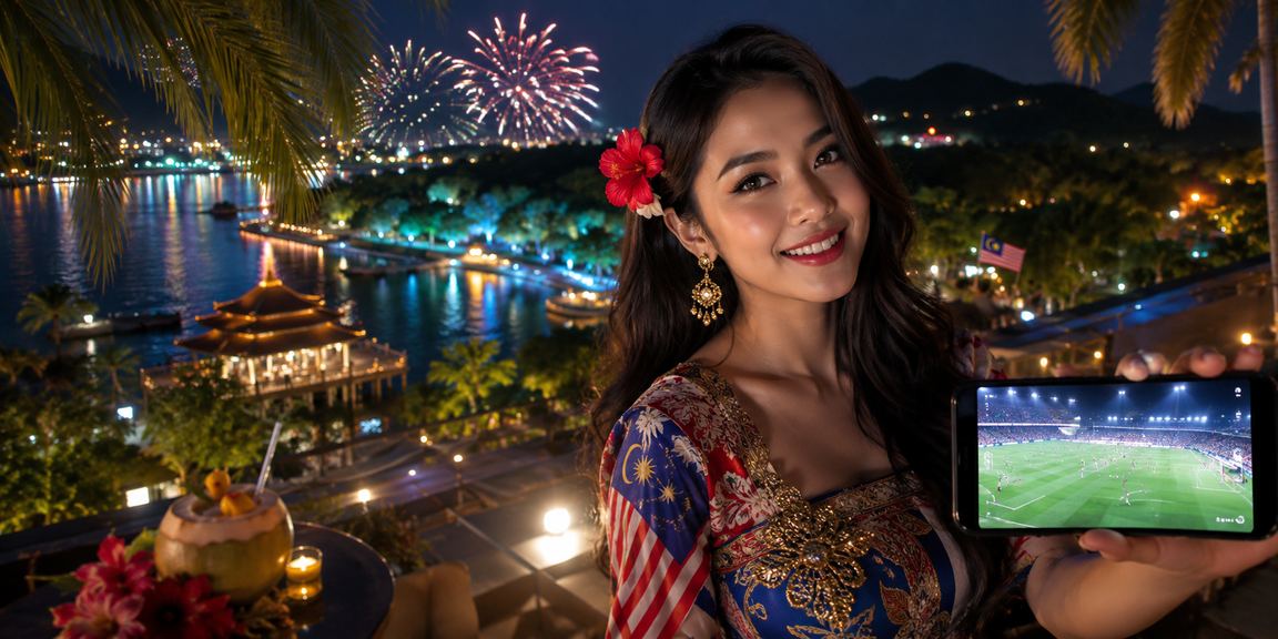 Pemain Malaysia menggunakan telefon pintar untuk bermain kasino dalam talian