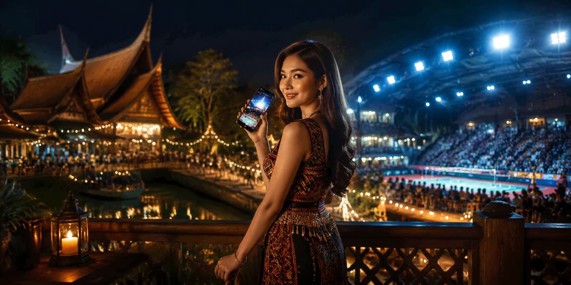 Pemain Sarawak menggunakan telefon mudah alih untuk bermain kasino dalam talian